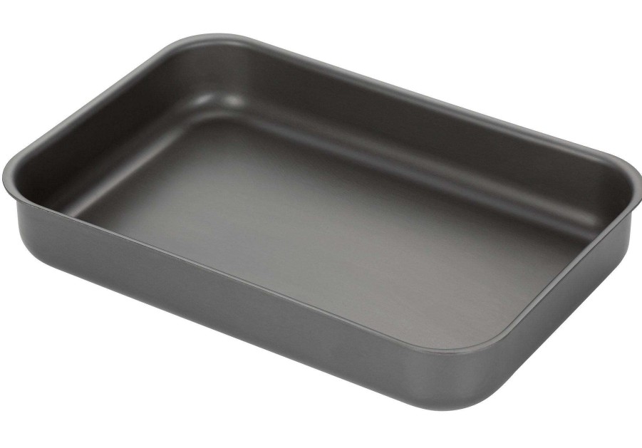 Cookware & Baking * | Clearance Stellar Hard Anodised Deep Roasting Tray 30 X 20 X 5Cm