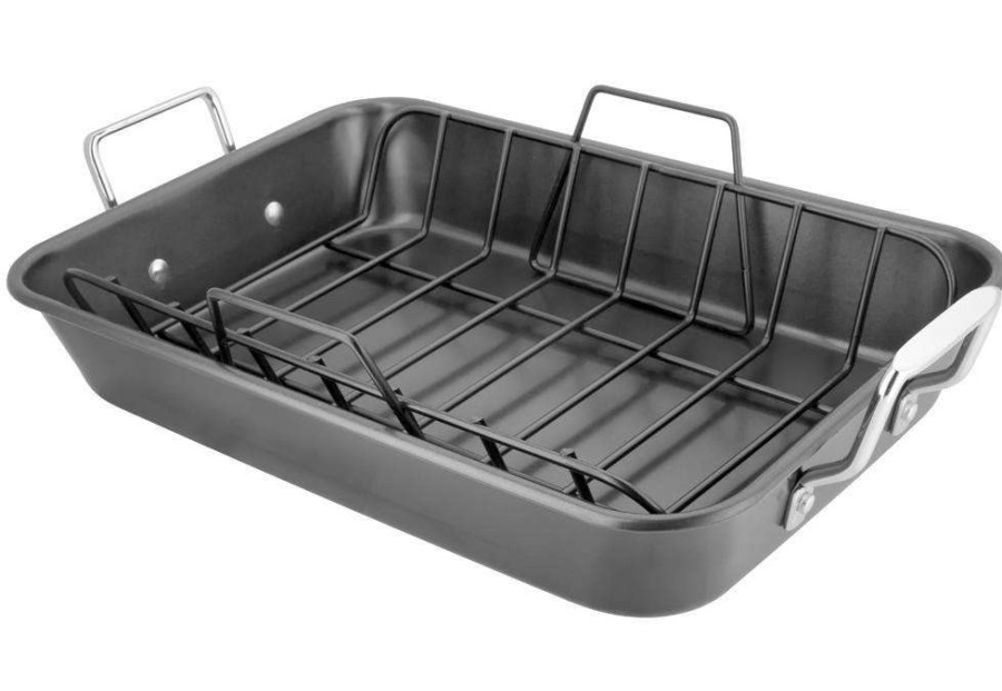 Cookware & Baking * | Competitive Price Stellar Speciality Cookware 40X28Cm Non Stick Roast & Rack