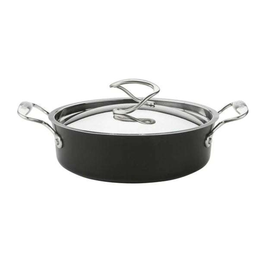 Cookware & Baking * | Bargain Sale Circulon Style Hard Anodized Sauteuse 27Cm