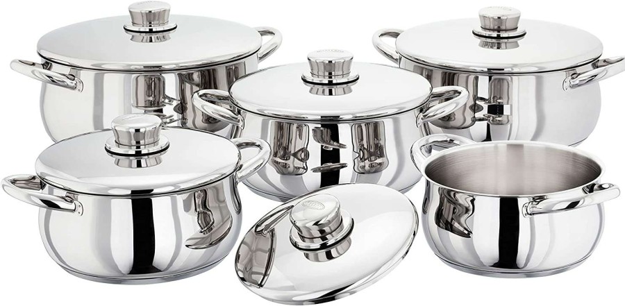 Cookware & Baking * | Clearance Stellar 1000 5 Piece Casserole Set