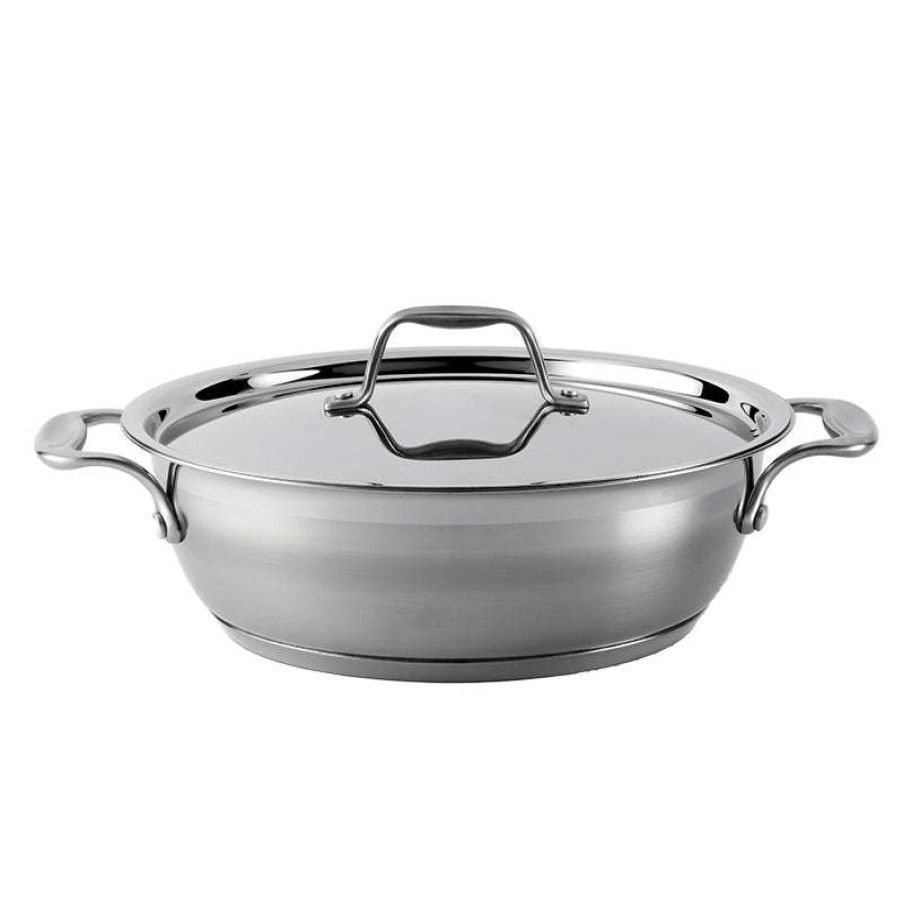 Cookware & Baking * | Prefential Price Dexam Supreme 26Cm Stainless Steel Chef'S Pan