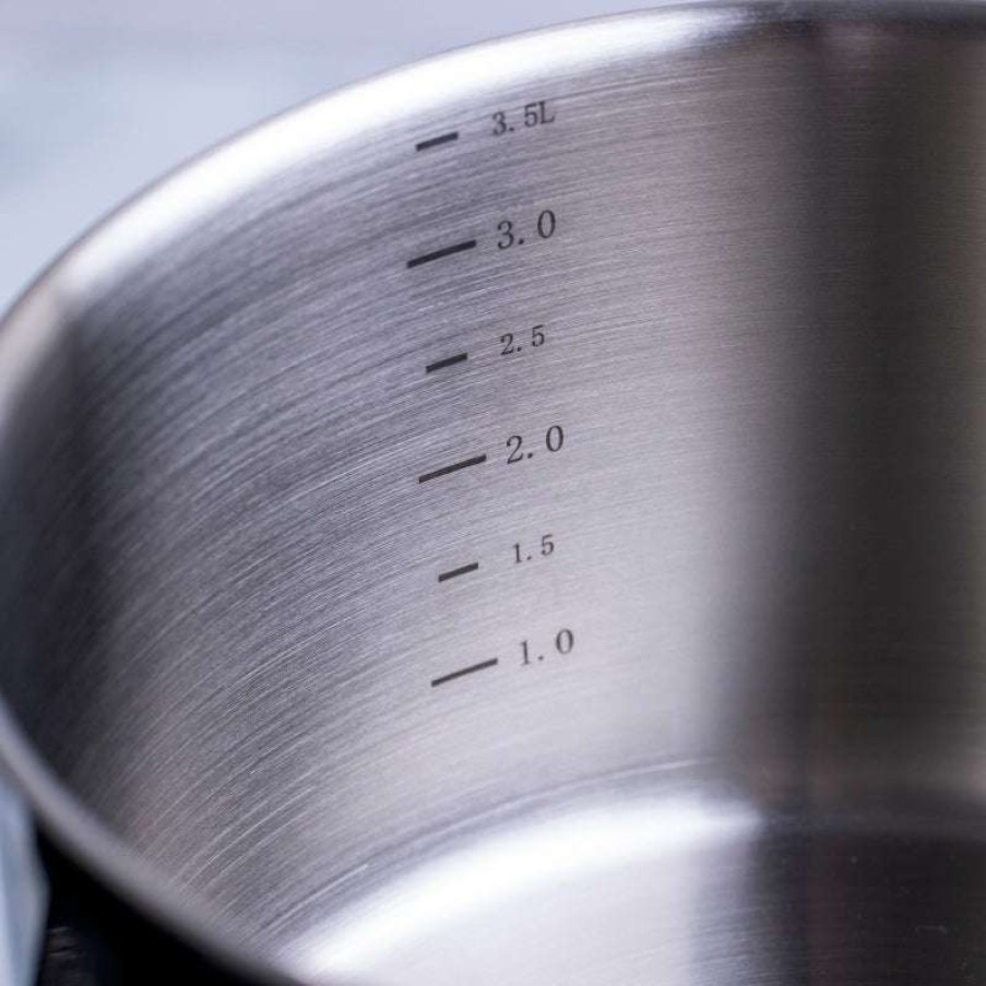 Cookware & Baking * | Prefential Price Dexam Supreme 26Cm Stainless Steel Chef'S Pan