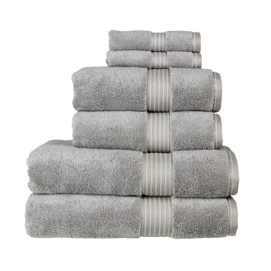 Textiles & Lighting * | Special Offers Christy Supreme Hygro Towels Silver